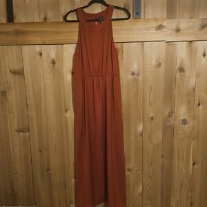 Rachel Zoe Terracotta Sleeveless Dress